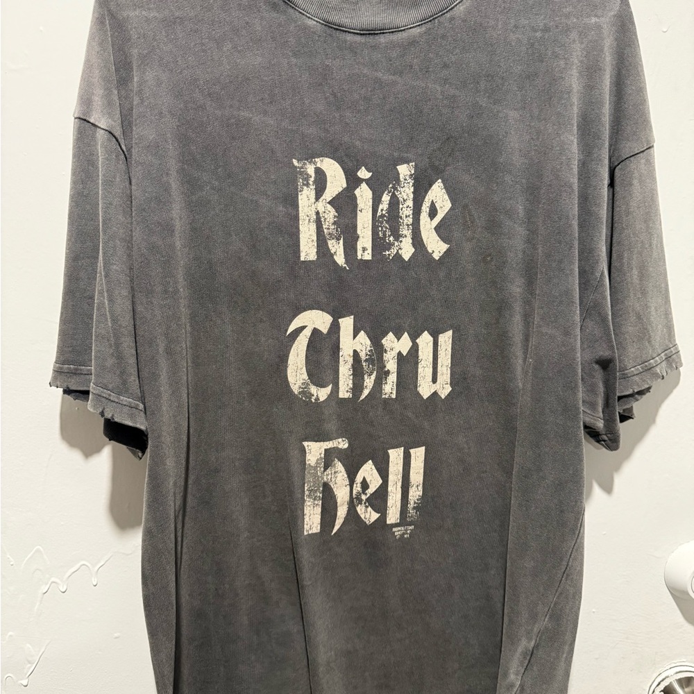 Represent Clo Graphic T-Shirt “Ride Thru Hell”
